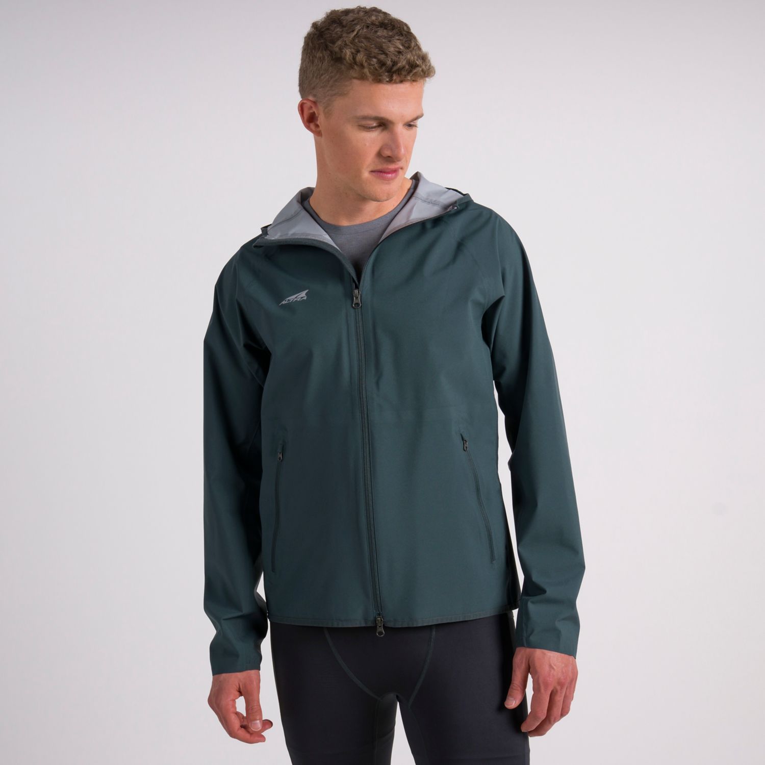 Chaqueta Para Correr Altra Waterproof Hombre Verde Oscuro | Costa Rica-61534909